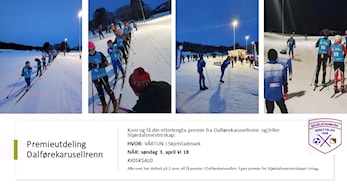 Premieutdeling Dalførekarusellrenn 2022